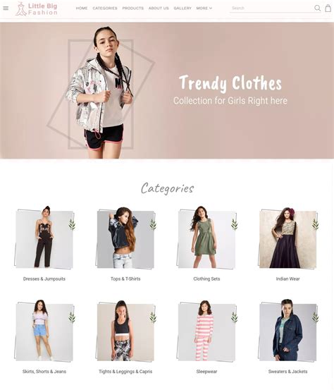 we fashion website.